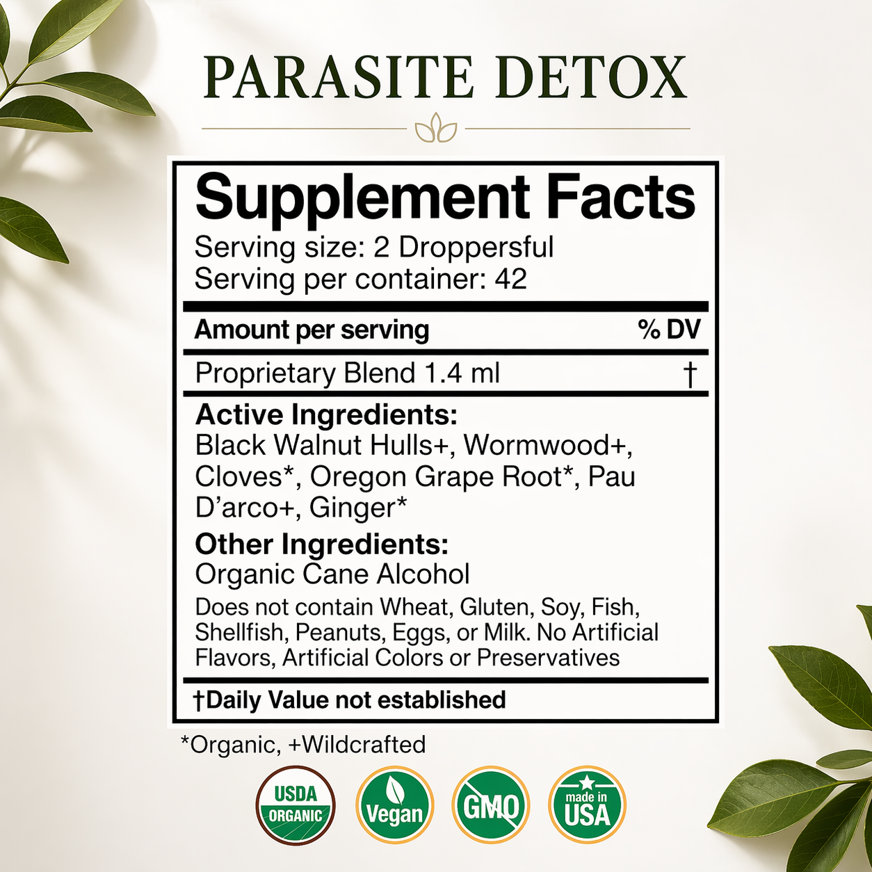 Complete Parasite Detox Kit (Full 90-Day Cleanse)