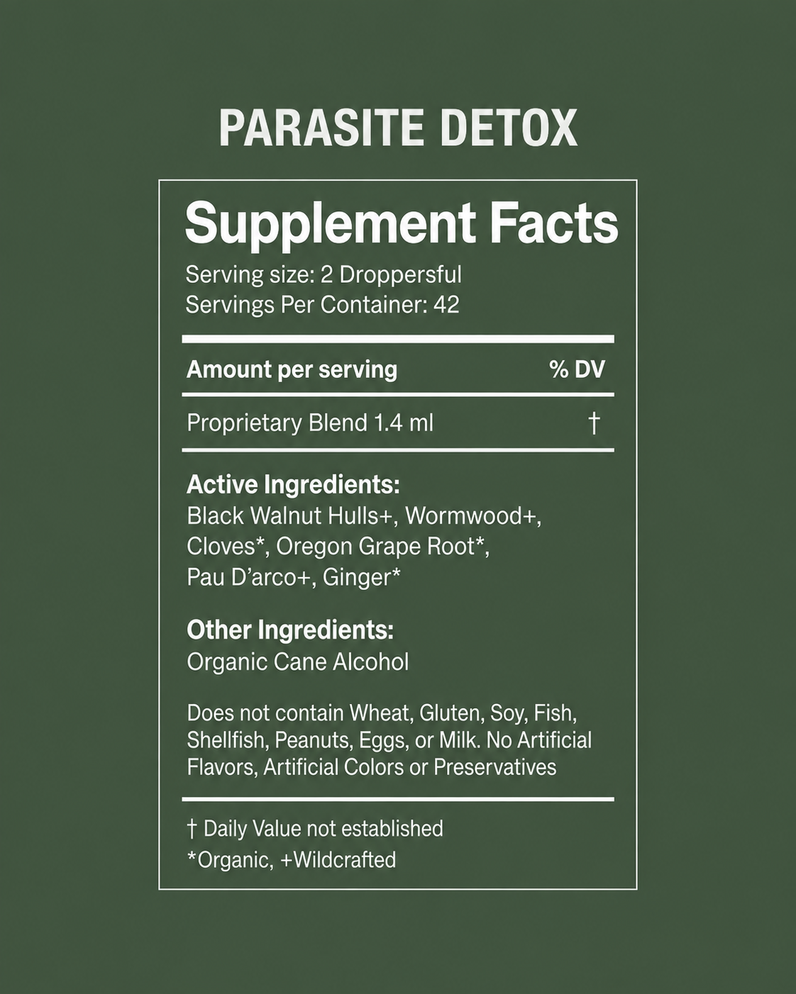 Complete Parasite Detox Protocol