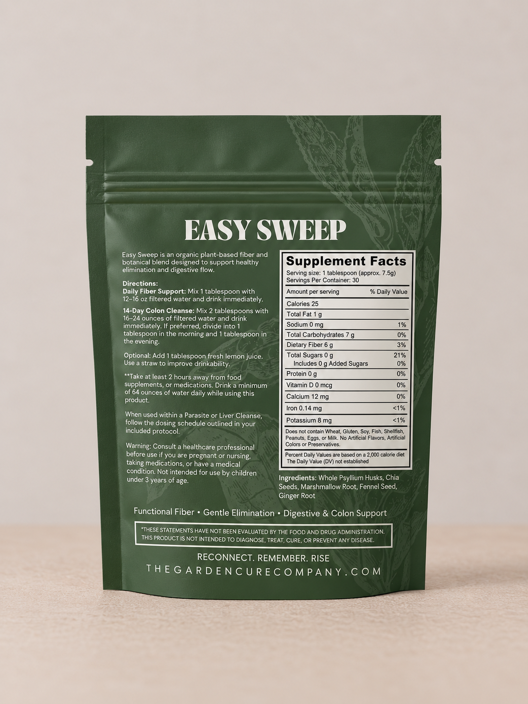 Easy Sweep | Functional Fiber + Botanical Blend