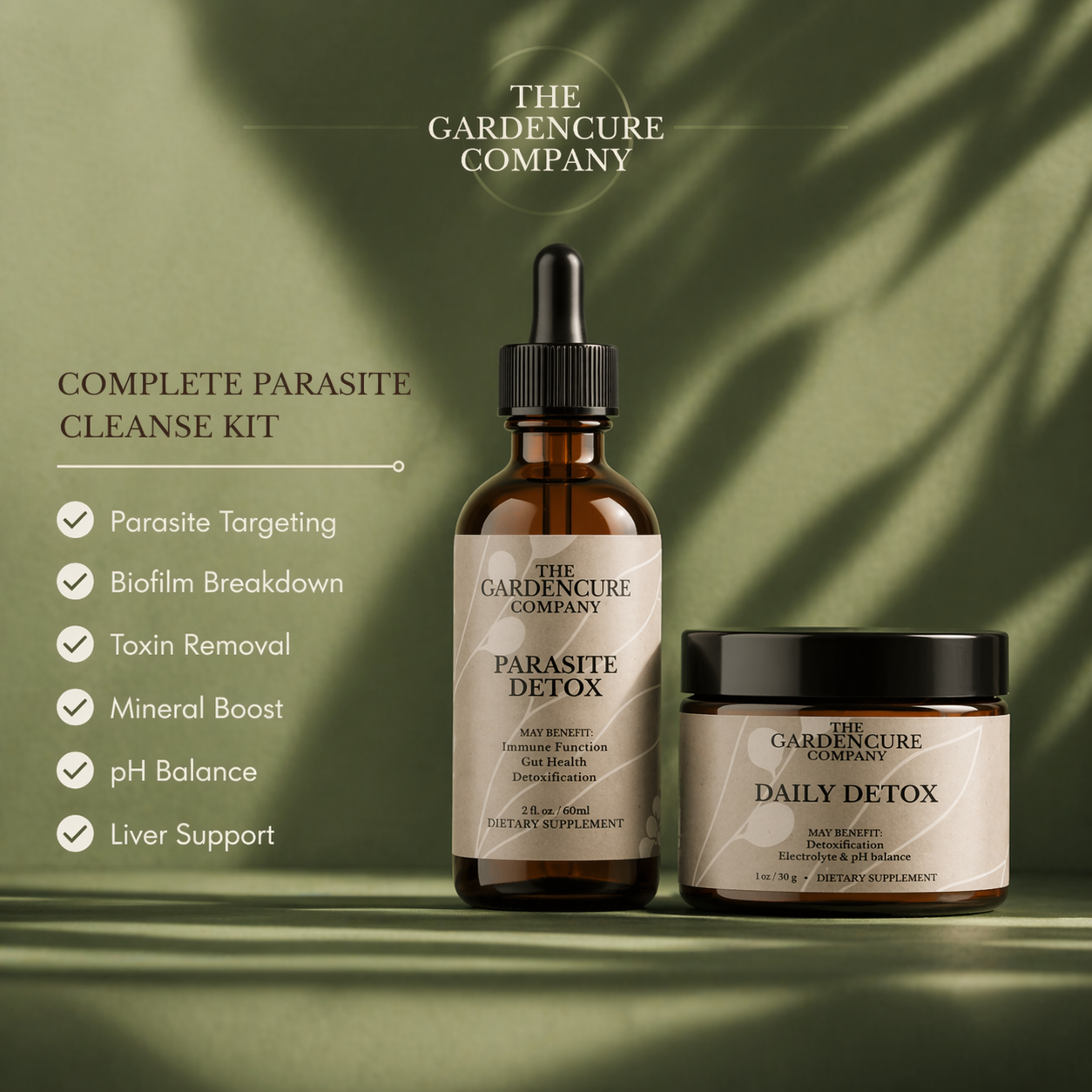 Complete Parasite Detox Kit (Full 90-Day Cleanse)